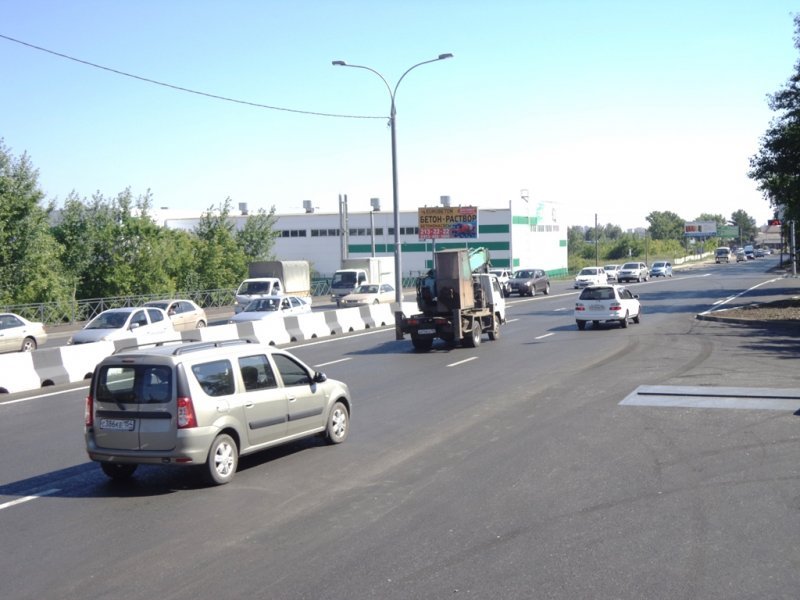 Движение по расширенному шоссе открыли в Новосибирске